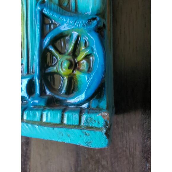 Vintage Ceramic Bank Old West Saloon Door Black Smith Shop ~ Made in Japan Nanco - Picture 9 of 10